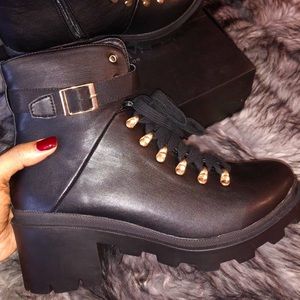 BRAND NEW!!! Biker Boots!!!! 💋